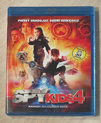 Robert Rodriguez: SPY KIDS 4 (2011) Blu-ray 3D + 2D (UUSI)