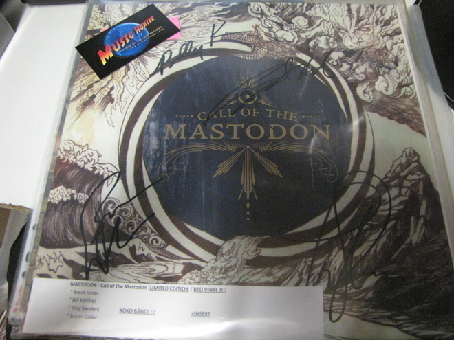MASTODON-CALL OF THE MASTODON LP KOKO BÄNDIN NIMMAREILLA-UUS