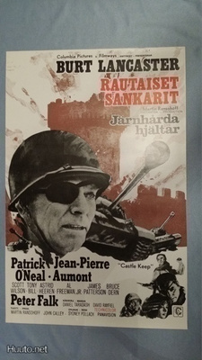 Rautaiset sankarit Vanha Elokuvajuliste Burt Lancaster