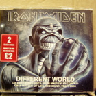 IRON MAIDEN - DIFFERENT WORLD CDS UK PAINOS UUSI - pikkukuva 1