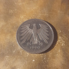Deutsche 5 mark 1990 J - pikkukuva 2