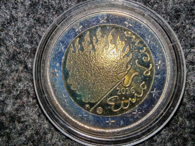2 € Suomi 2016  Eino Leino