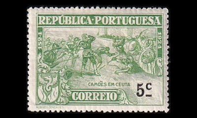 Portugali 319 ** Runoilija Camoes 5 C (1924)