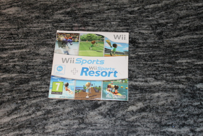 Wii Sports + wii sports resort peli