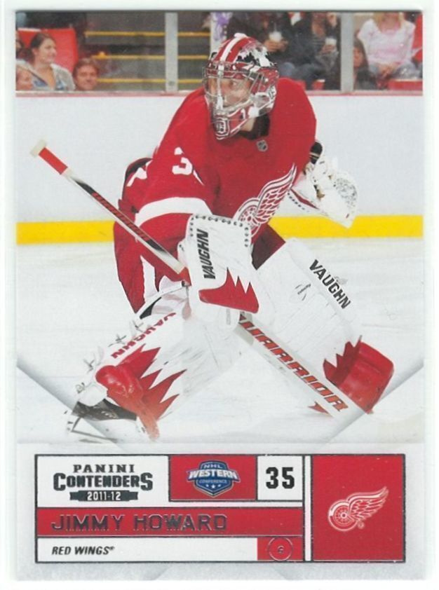 11-12 Panini Playoff Contenders #93 Jimmy Howard