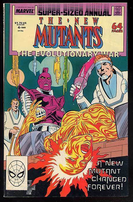 The New Mutants Annual #4 September 1988 (Marvel)