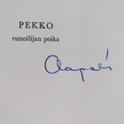 Aapeli : Pekko runoilijan poika (signeerattu) - pikkukuva 3