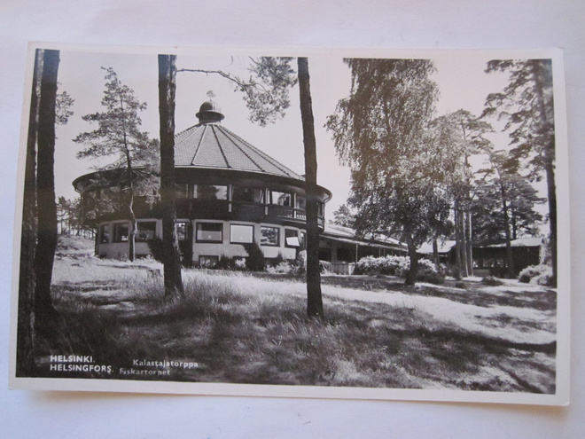 VANHA Postikortin Alkup.Mallikappale Helsinki 1950-luku