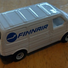 VW Transporter T4 2.4 TDi White 4D "Finnair" Siku 0820 1:64 - pikkukuva 2