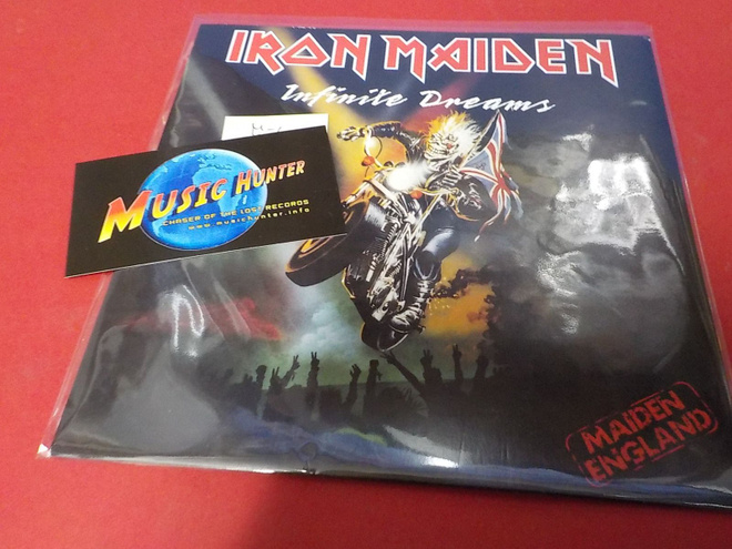 IRON MAIDEN - INFINITE DREAMS (LIVE) M-/M- 7'' SINGLE