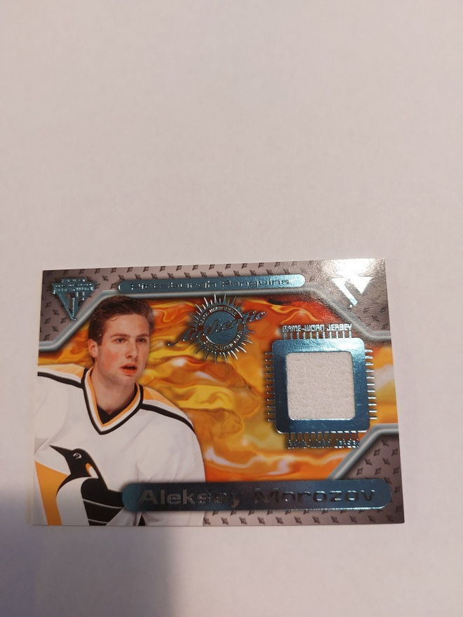 2000-01 Titanium Game Gear #137 Alexei Morozov