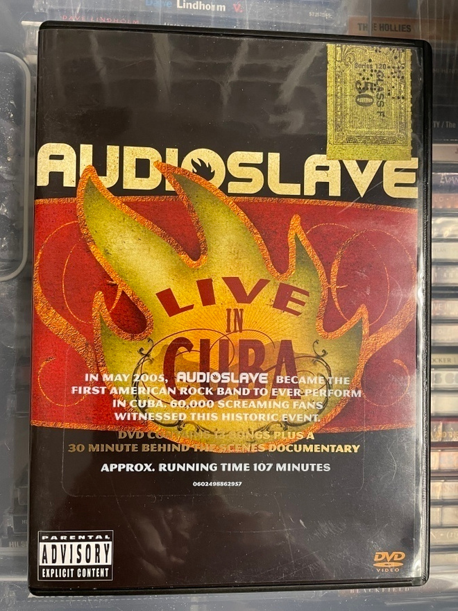AUDIOSLAVE - Live In Cuba DVD