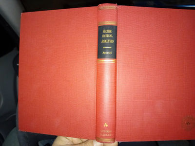 Apostol : Mathematical Analysis (  SIS POSTIKULU  )