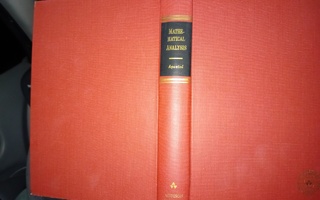 Apostol : Mathematical Analysis (  SIS POSTIKULU  )