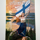 "SUOMI 75"-KULKEMATON POSTIKORTTI - pikkukuva 1