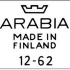 VIHREÄ HARMAA KUVIOITU Arabia # Tassi - pikkukuva 3