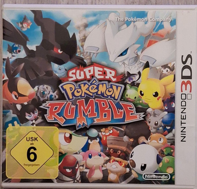 * Super Pokemon Rumble 3DS Kuin Uusi Lue Kuvaus