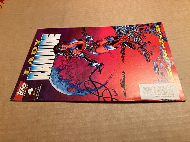 TOPPS COMICS LADY RAWHIDE 4/1996 HYVÄ