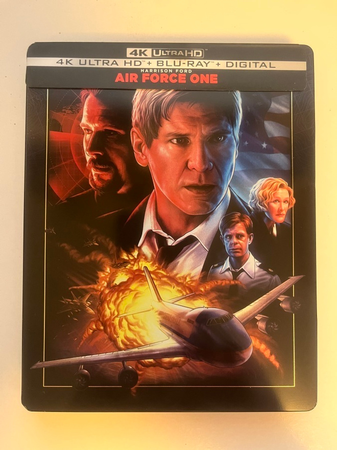 Air Force One - SteelBook [4K UHD + Blu-ray] 1997