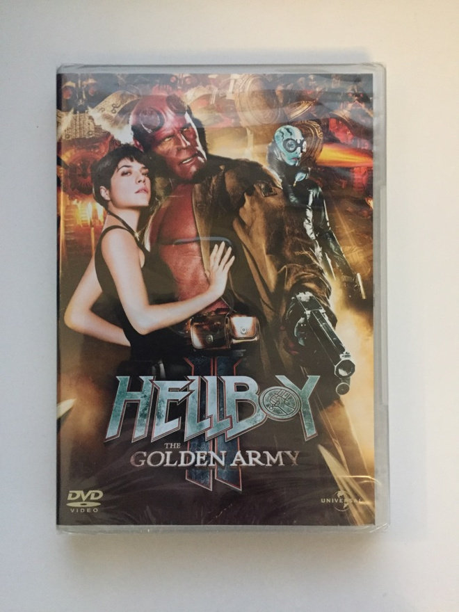 Hellboy II (DVD) Guillermo del Toro (2008) UUSI