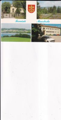 Muurla, vaakuna sommitelmakortti , mm: kirkko .    b710