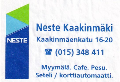 Kaakinmaa ,  NESTE  s6/3
