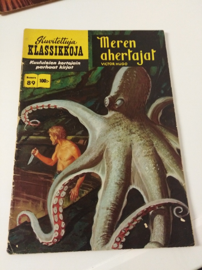 Kuvitettuja klassikkoja nro.89 Meren ahertajat