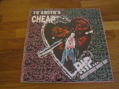 TV Smith's Cheap R.I.P… Everything must go lp muoveissa