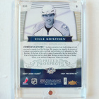 Ville Koistinen 07-08 Fleer Prized Prospects Auto Patch /399 - pikkukuva 2