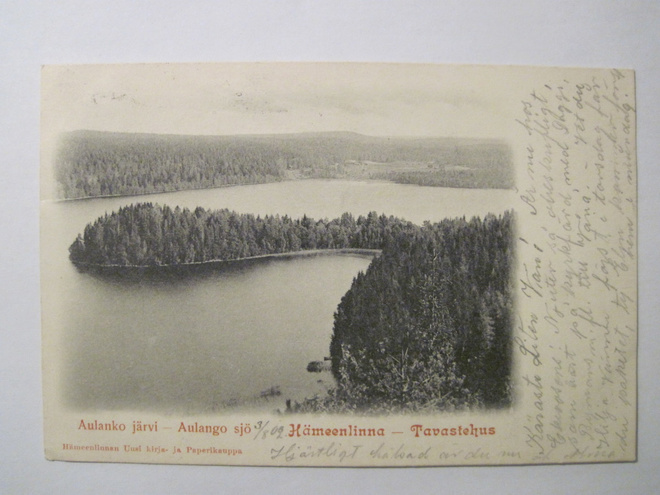 VANHA Postikortti  Hämeenlinna HUIPPUKUNTO 1902