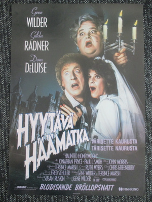 Hyytävä häämatka (1986) - vanha elokuvajuliste - Gene Wilder