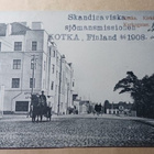 Kotka, Kirkkokatu, vossikat, vanha mv pk, p. 1908 - pikkukuva 1