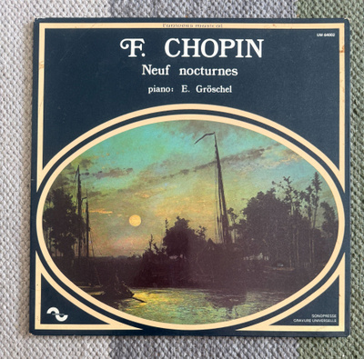 F. CHOPIN: Neuf Nocturnes (LP) 1975