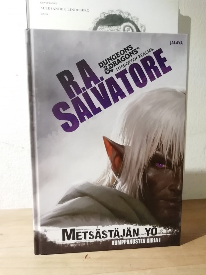 R. A. Salvatore - Metsästäjän yö - 1.p.Uusi