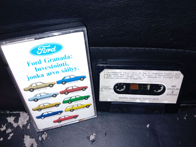 C-kasetti Ford Granada mainoskasetti ( SIS POSTIKULU