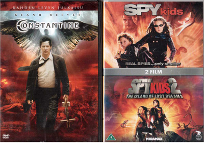 2 KPL DVD ELOKUVIA