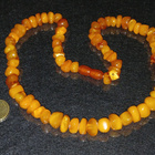 Baltic Amber honey EGG YOLK natural antique - pikkukuva 3