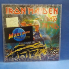 IRON MAIDEN - RUN TO THE HILLS EX+/EX+ EU 2002 RED VINYL 7" - pikkukuva 1