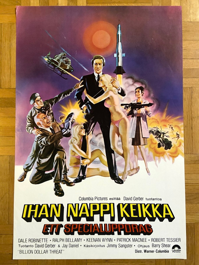 Vanha elokuvajuliste: Ihan nappi keikka