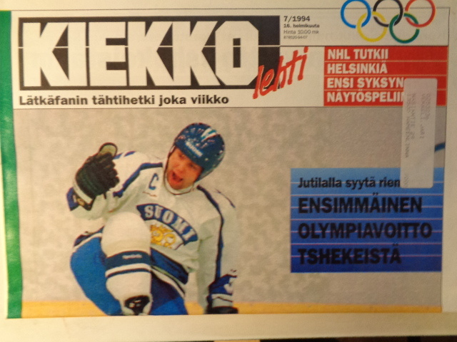 Kiekkolehti Nro 7/1994 (27.1)