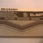 Sharp EL-6071 retro laskin / puhelinmuistio / aikataulu - pikkukuva 5