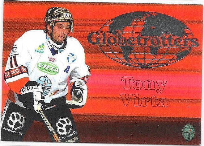 2003-04 CardSet Globetrotters #8of9 Tony Virta HPK