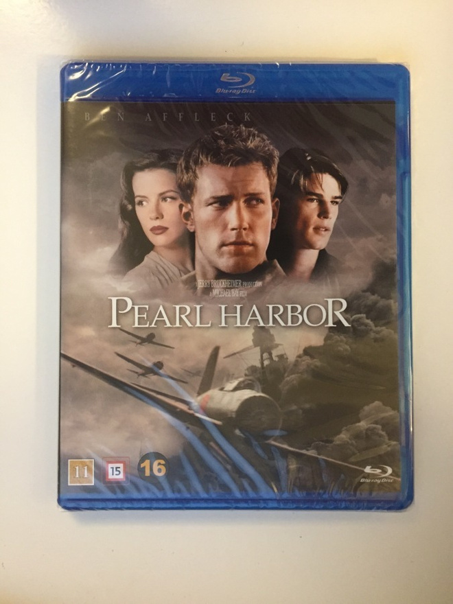 Pearl Harbor (Blu-Ray) Ben Affleck, Josh Hartnett 2001 UUSI!