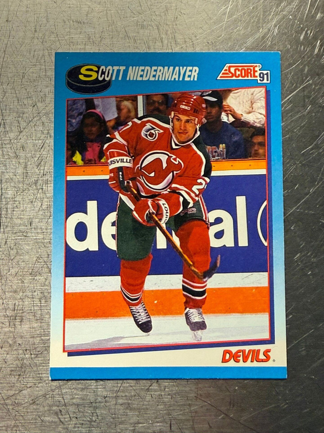 1991-92 Score Canadian Bilingual #577 Scott Niedermayer