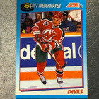 1991-92 Score Canadian Bilingual #577 Scott Niedermayer - pikkukuva 1