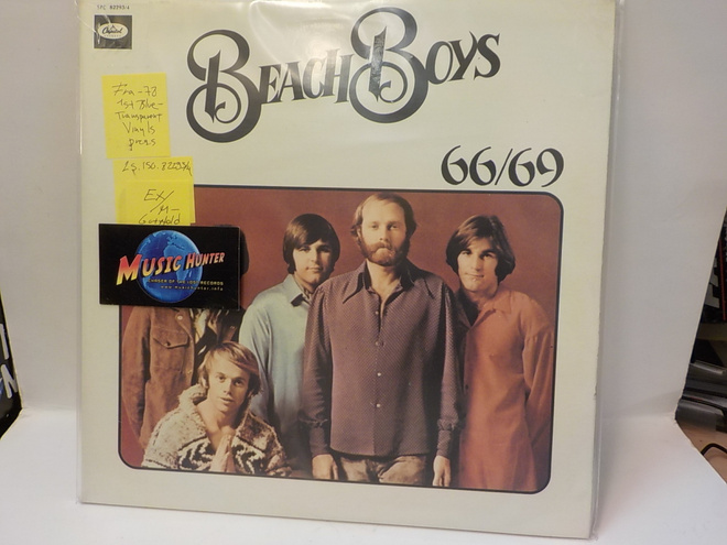 BEACH BOYS - 66/69 EX/M- FRA 78