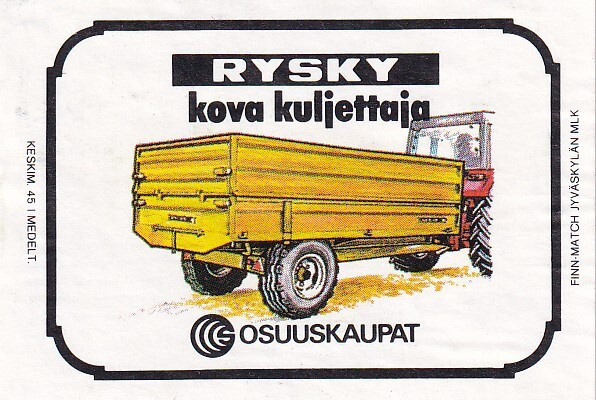 SOK . RYSKY, kova kuljettaja  .  s62