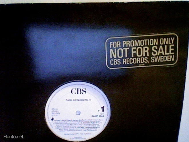 RADIO DJ SPECIAL No. 5 :: VINYYLI  12" PROMO LP SAMPLER 1986
