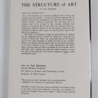 Jack Burnham : The structure of art - pikkukuva 2