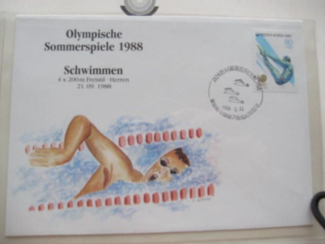 Soul 1988 olympia kuori uimari kuorella+teksti